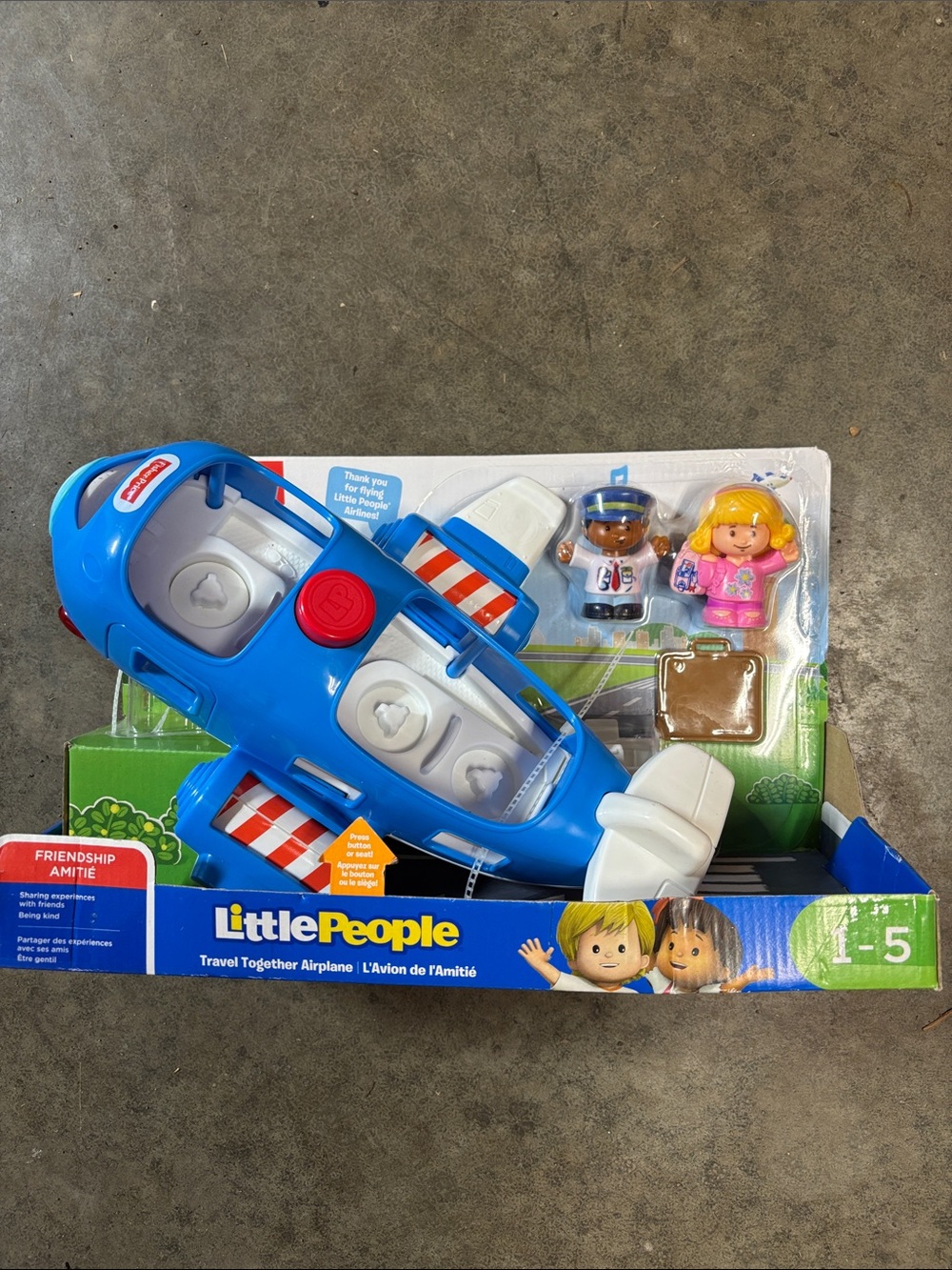 Fisher-Price Little People Travel together Airplane